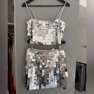 SAYLOR Silver Festival Griselda Set - Top & Bottom